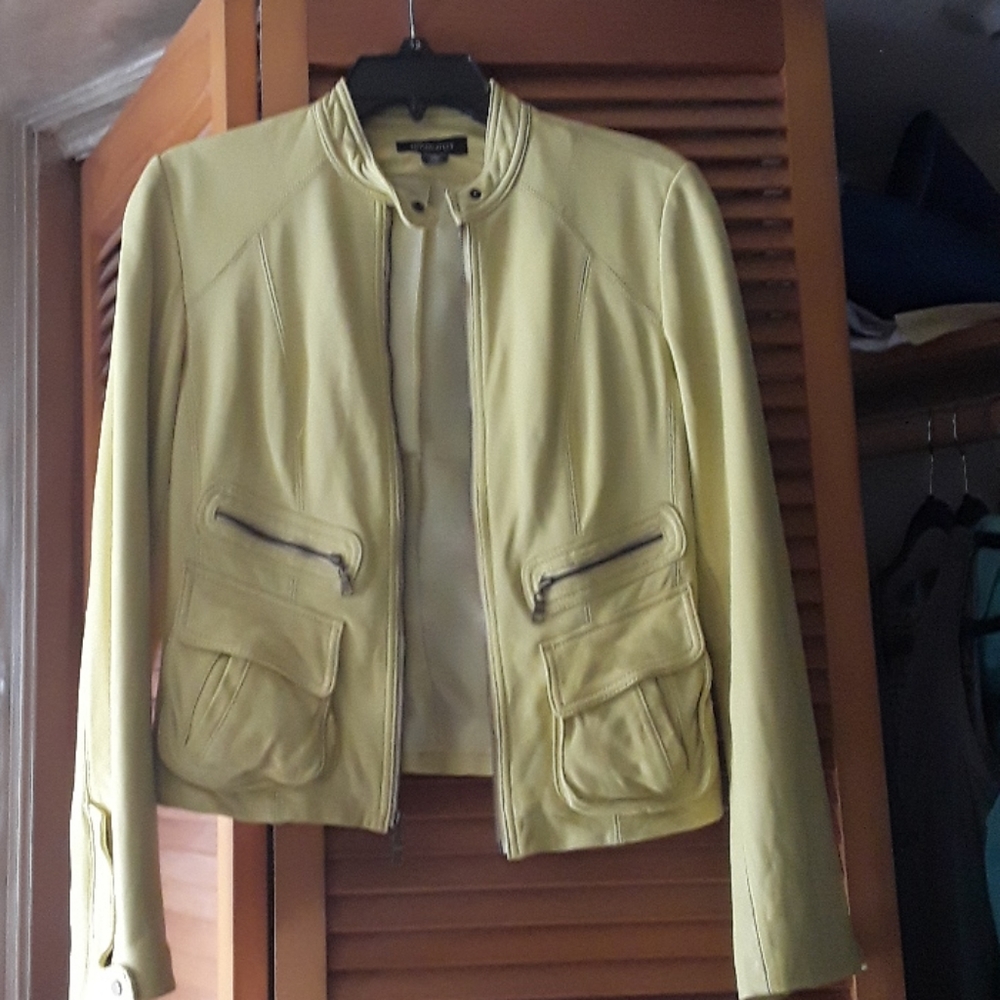Womens leather jacket
